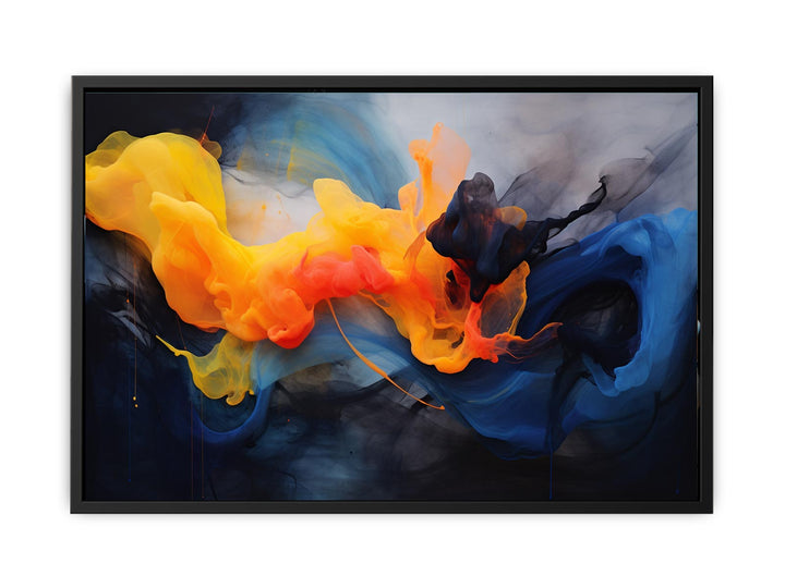 Abstract Clouds Art  canvas Print