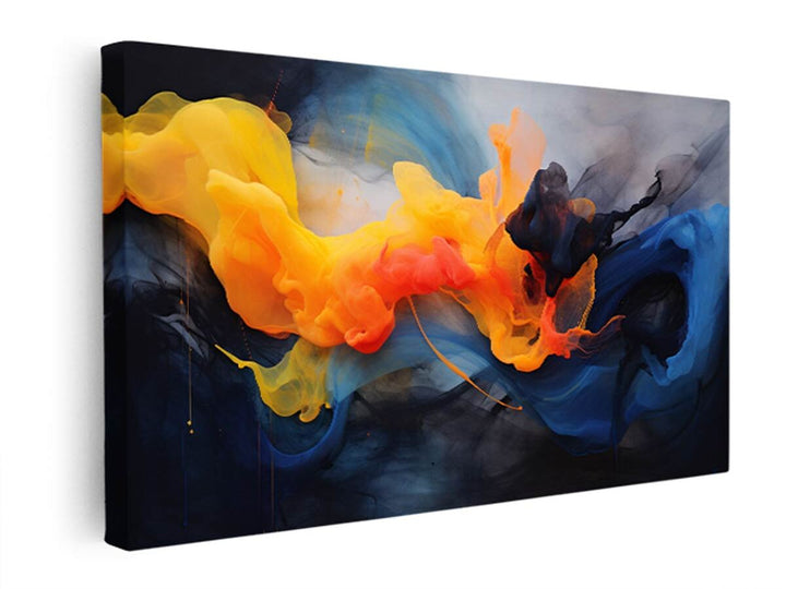 Abstract Clouds Art  canvas Print