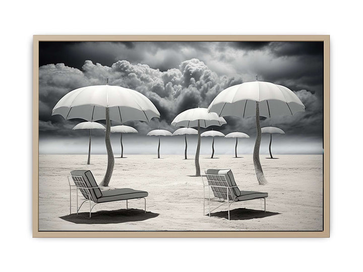 Dream Chairs Art framed Print