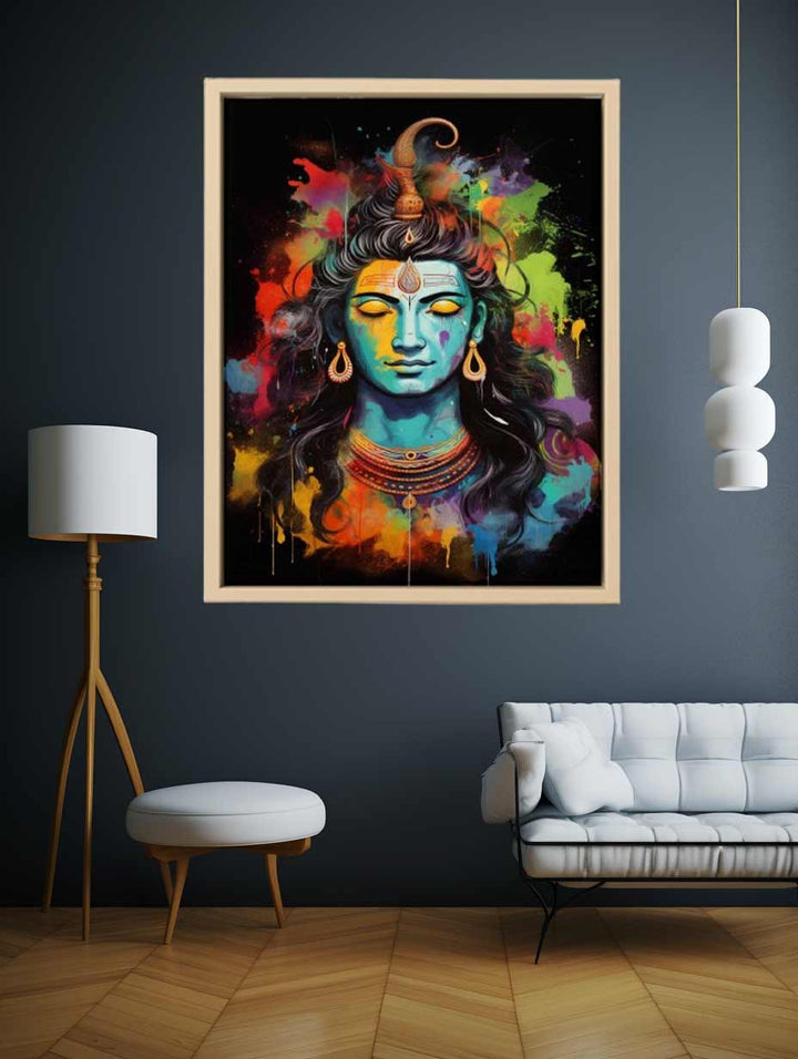 Shiva Painting Art Print