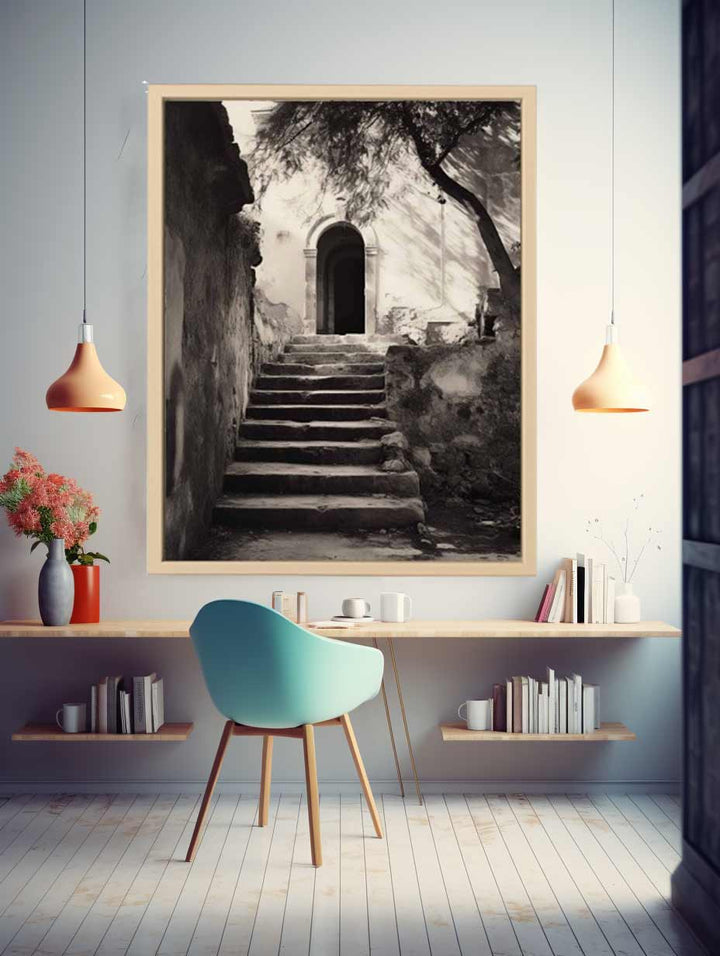 Parisian Steps Art Print