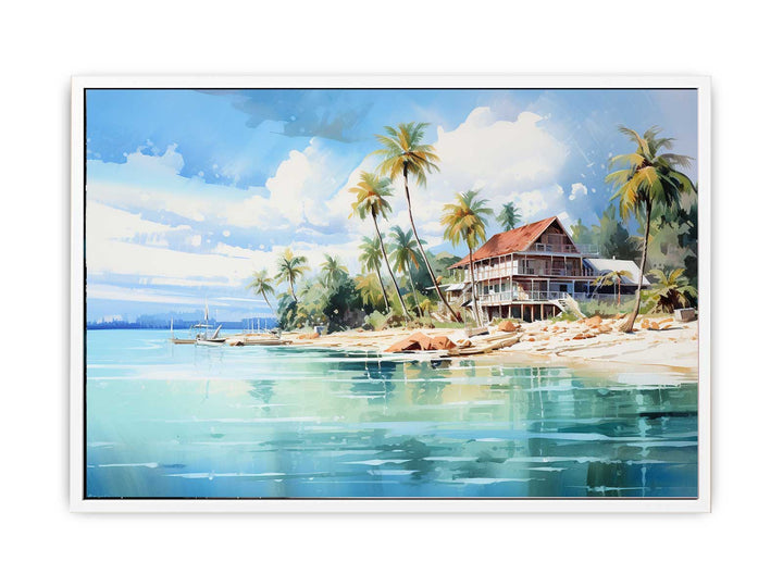 Beach Home Painting  