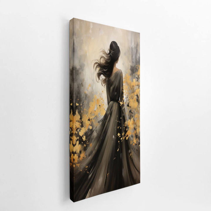 Elegant Back  canvas Print