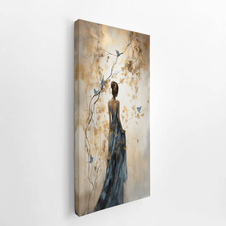 Elegant Back  canvas Print