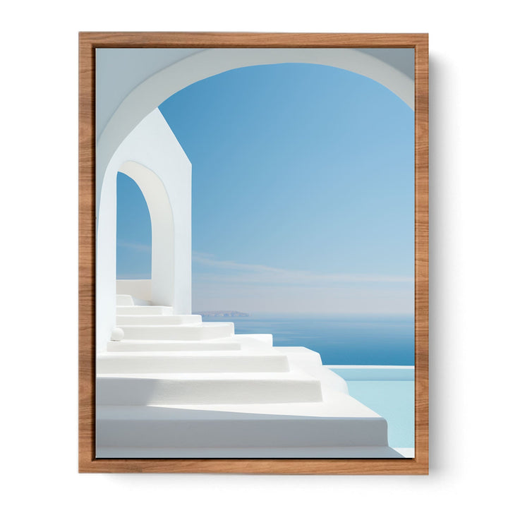 Santorini Steps  Painting