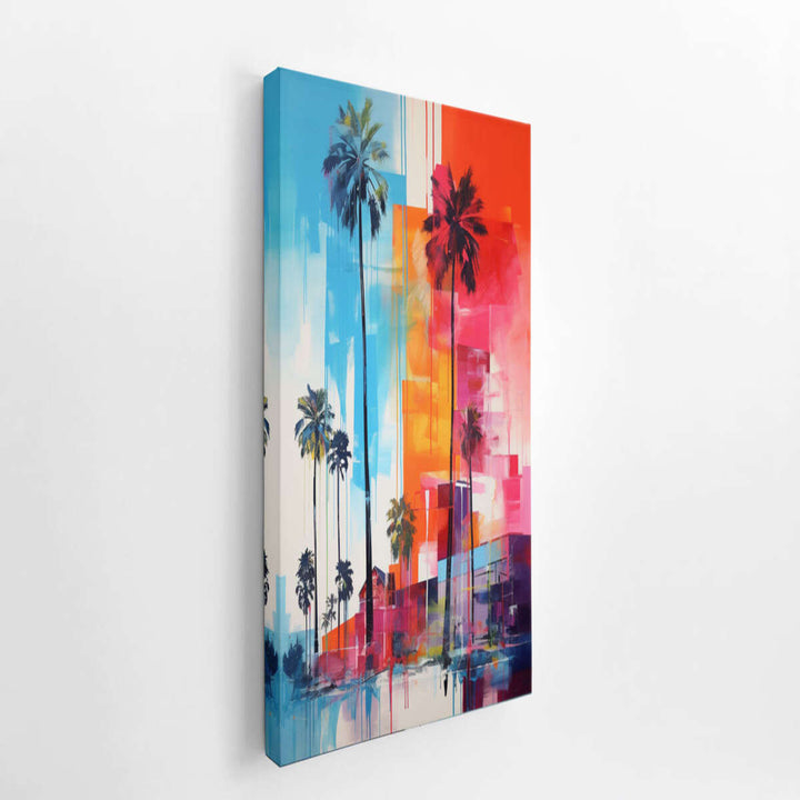 Absract Skyline  canvas Print