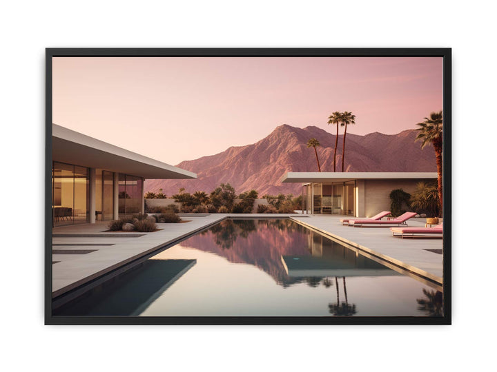 70's House  canvas Print