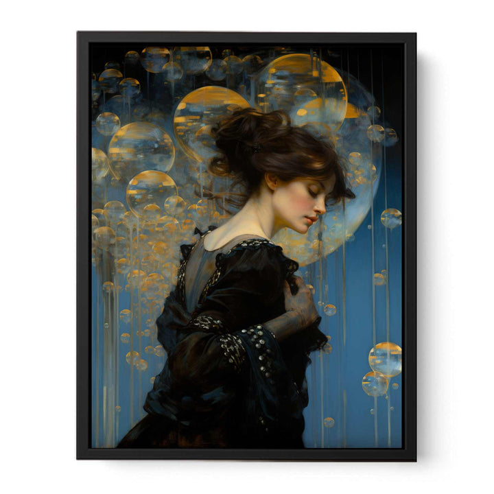 Mystery Women Painting  canvas Print