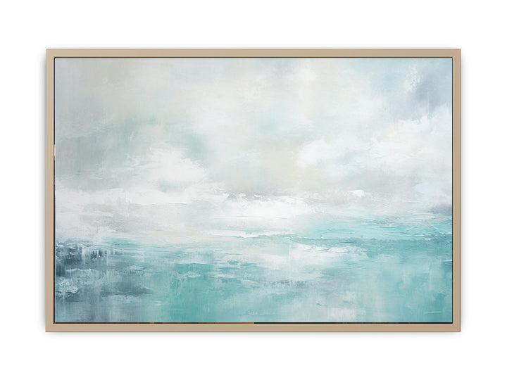 Abstract Sky framed Print