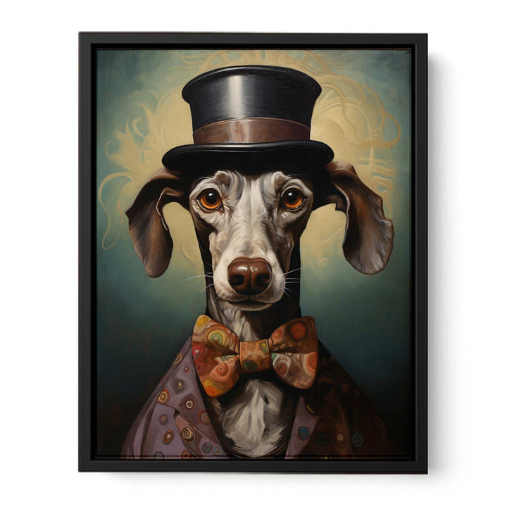 Modern Dog Art canvas Print
