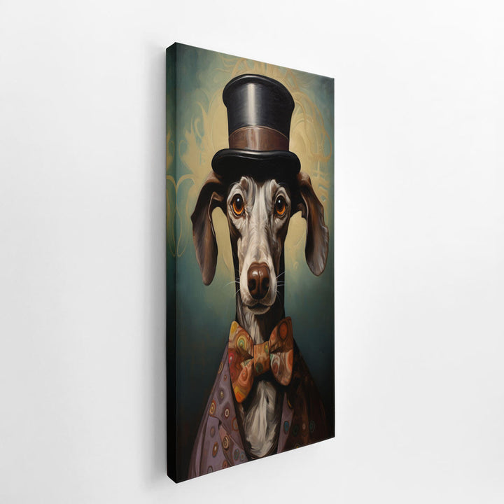Modern Dog Art canvas Print