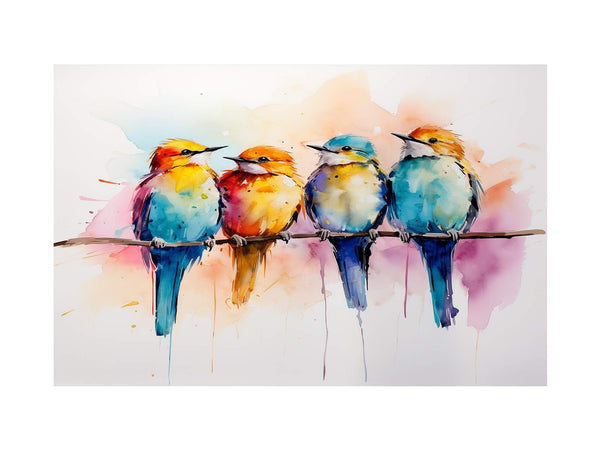 Watercolor Birds