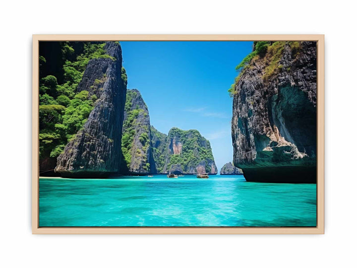 Phi Phi Island Thailand  framed Print