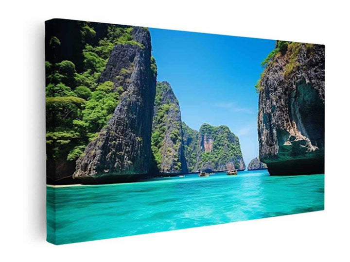 Phi Phi Island Thailand   canvas Print