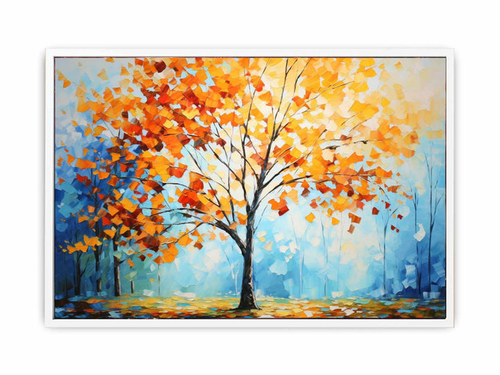 Sunny Maple Tree Painting  