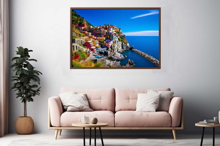 Cinque Terre Coast, Italy Art Print