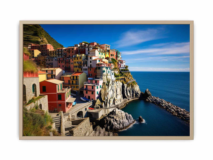 Cinque Terre Coast, Italy  framed Print