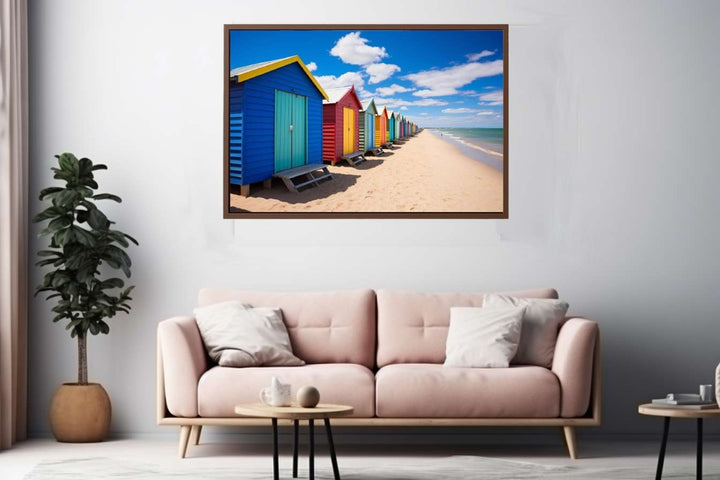 Beach Huts Melbourne Australia  Art Print