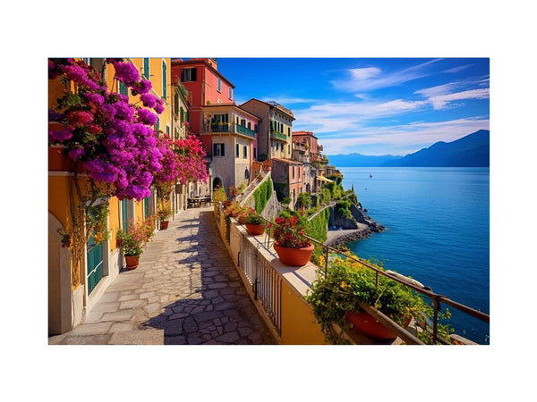 Cinque Terre in Italy Art 