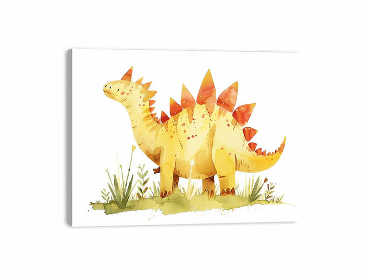 Stegosaurus Canvas Print