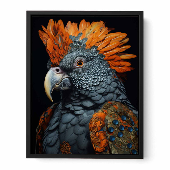 Cockatoo Right Painting  canvas Print