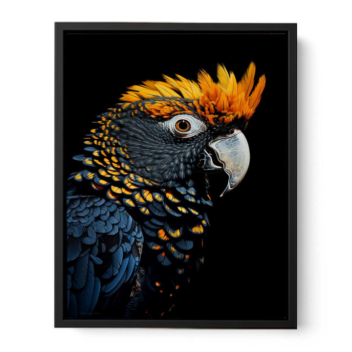 Cockatoo Colorful Painting  canvas Print