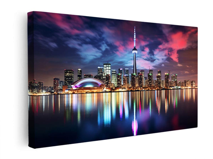 Toronto Artwork  canvas Print