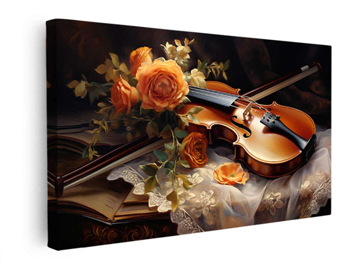 Violin Artwork  canvas Print