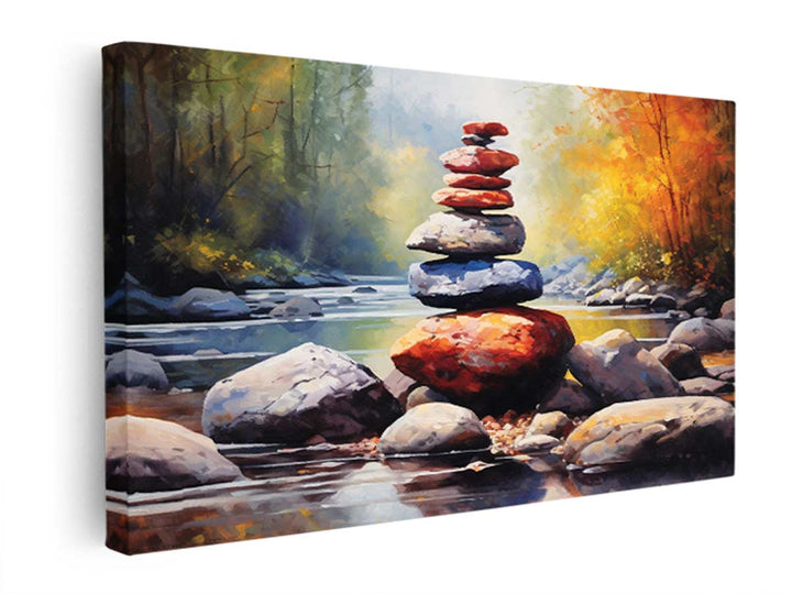 Stacking Stones  canvas Print