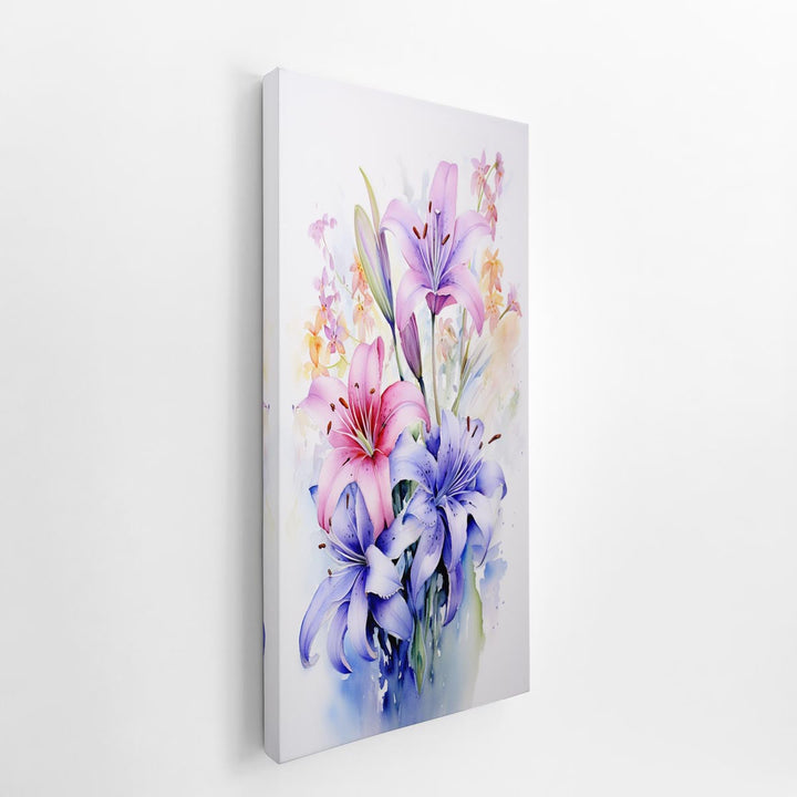 Watercolor Art Painting  canvas Print