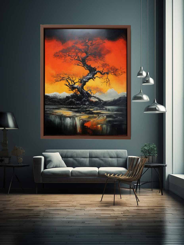 Orange Tree Art Print