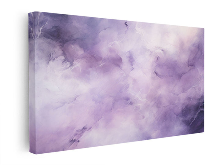 Purple Modern Painting  canvas Print