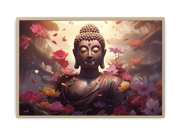 Buddha Painting framed Print