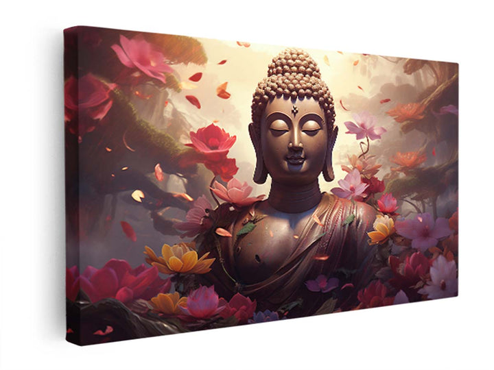 Buddha Painting  canvas Print