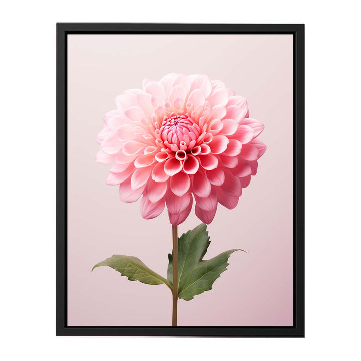 Pink Flower Artwork  canvas Print