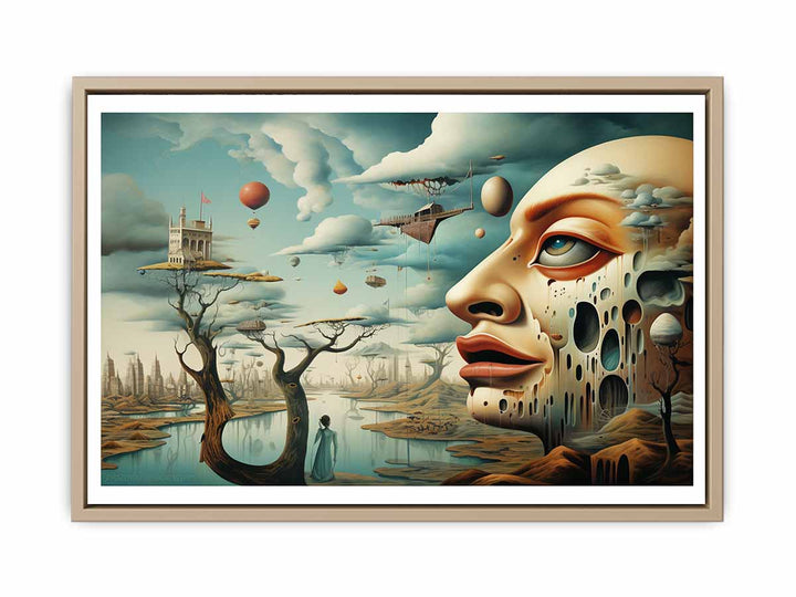 Surreal Art framed Print