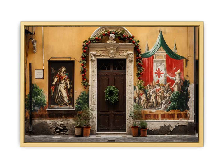 Italian Wall Art framed Print