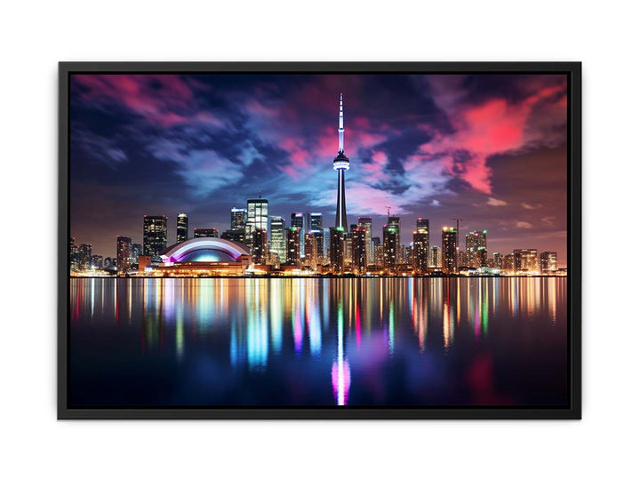 Toronto Artwork  canvas Print