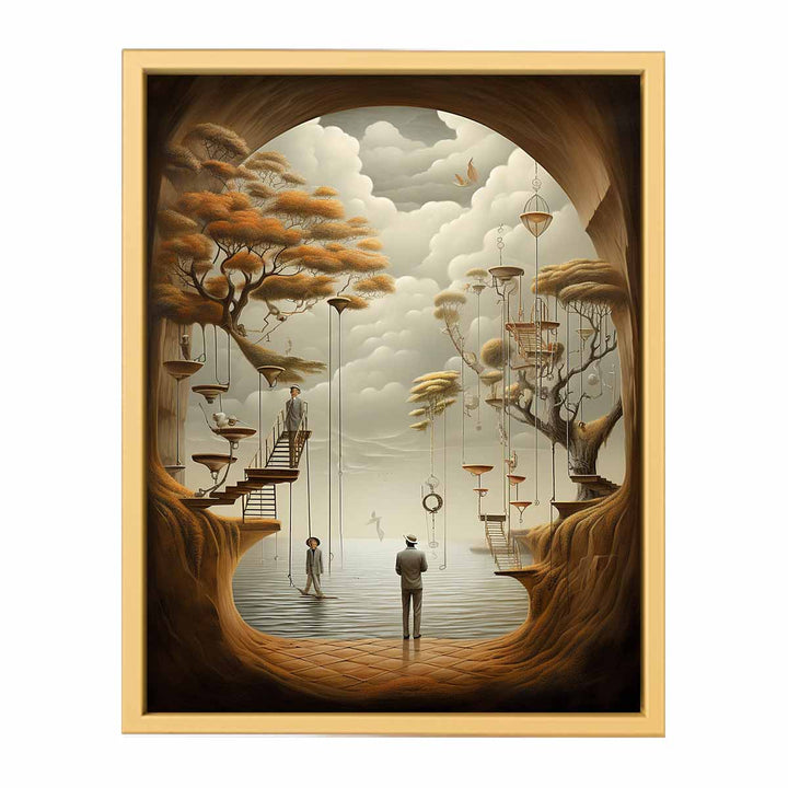 Surreal Art 2 framed Print