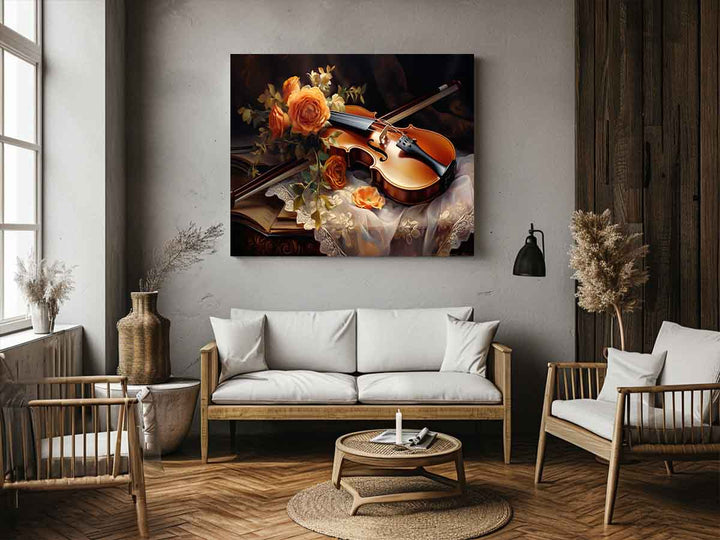 Violin Artwork Art Print