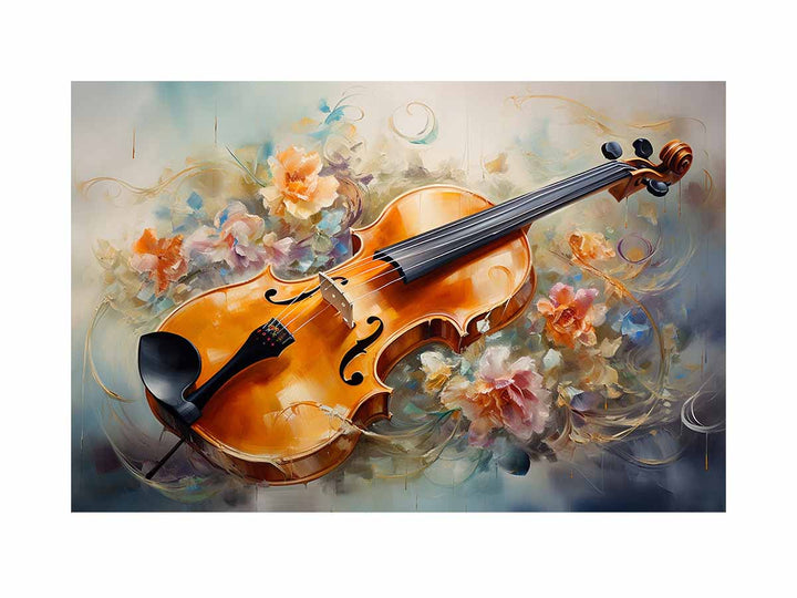 Violin Painting