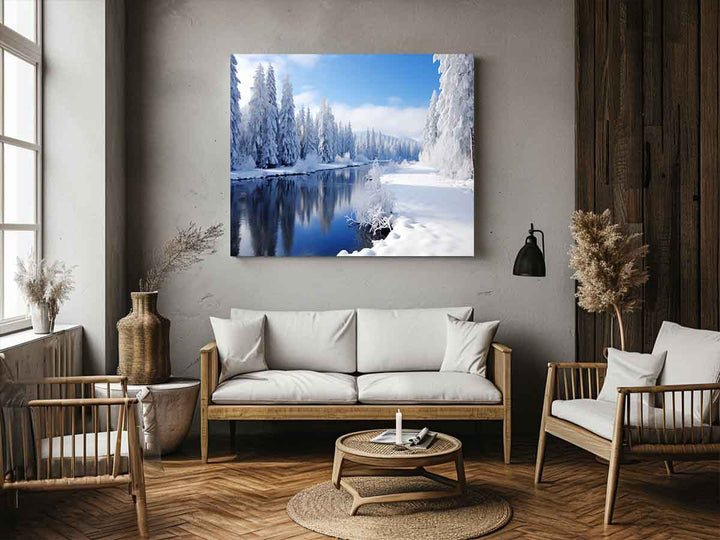 Swis Winter Art  Print