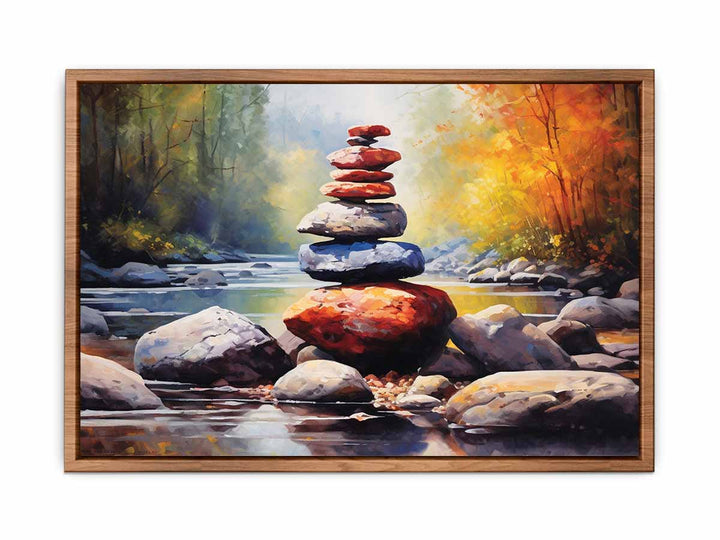 Stacking Stones  Painting