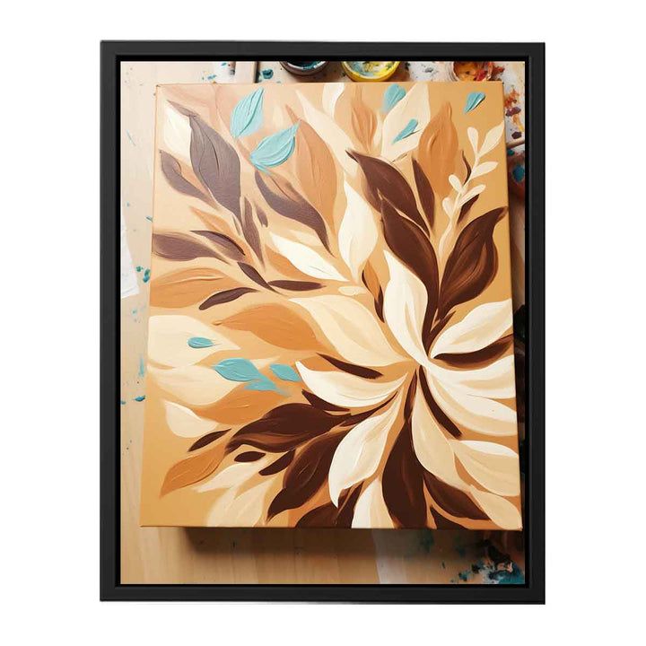 Beautiful Brown Painting  canvas Print