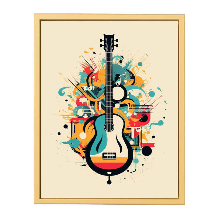 Music Poster framed Print