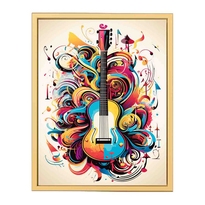 Music Artwork Poster framed Print