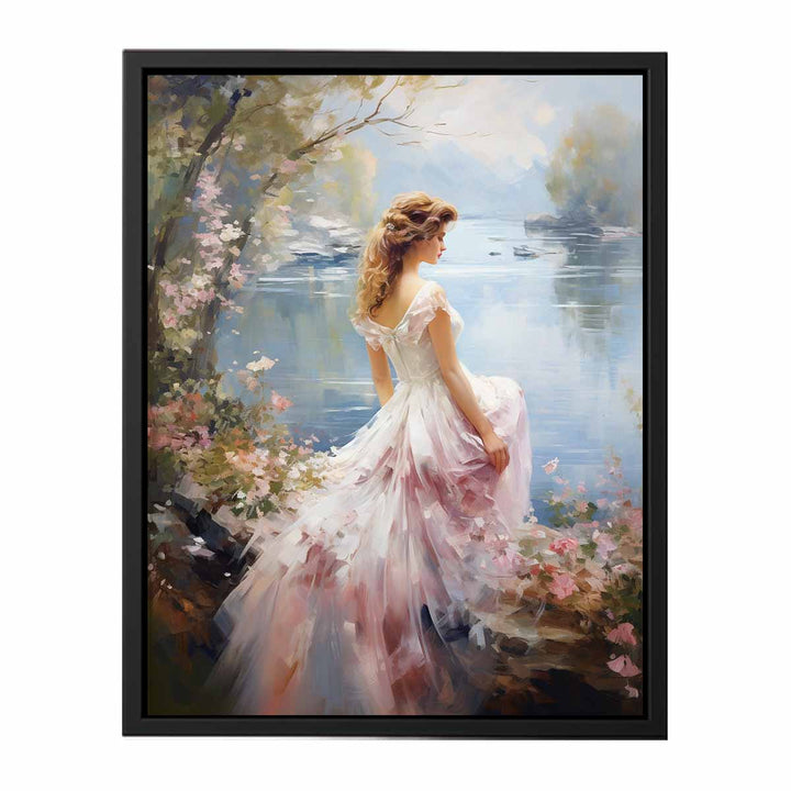 Dream Girl Painting  canvas Print