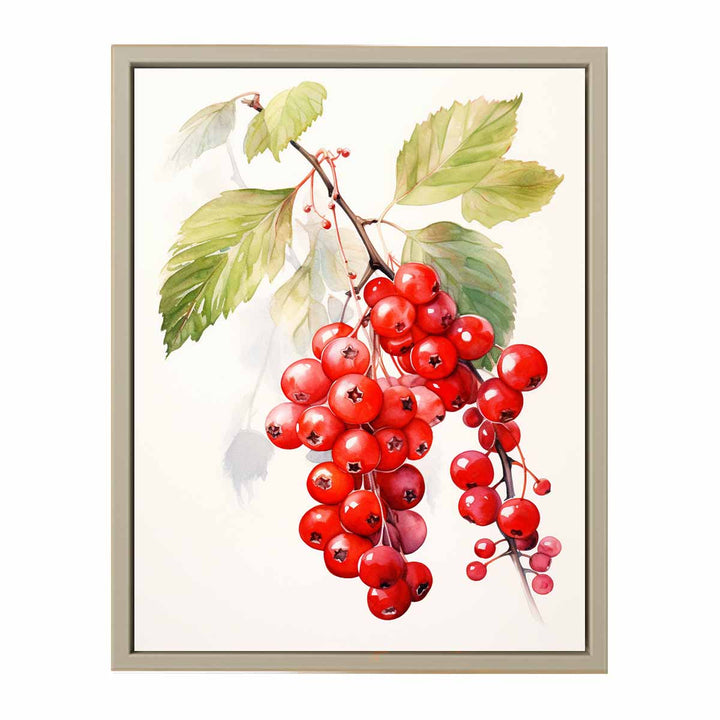 Berries Art framed Print