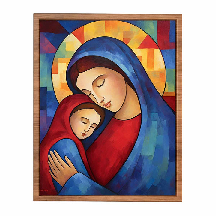 Mother Mary and Jesus  Painting