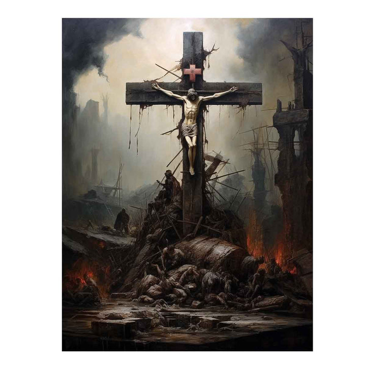 Jesus Cross Painting